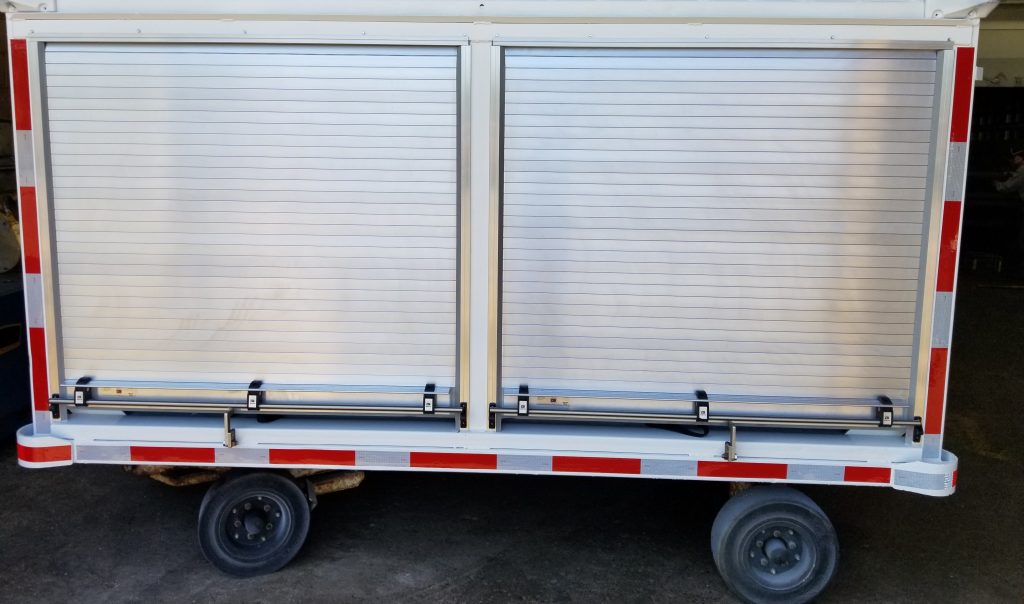 Luggage Carts with added/modified doors