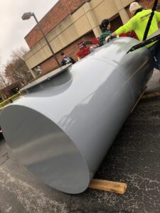 Tank made by Plate Rolling